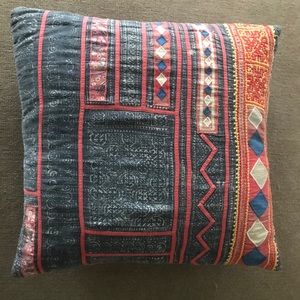 Pottery Barn printed pillow covers